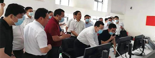 湖北省委常委、省委統(tǒng)戰(zhàn)部部長爾肯江·吐拉洪一行到大垸子泵站項(xiàng)目檢查指導(dǎo)工作