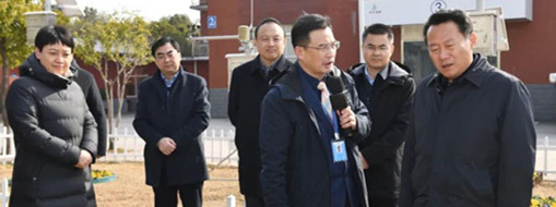 ?省委常委、市委書記虞愛華蒞臨中水三立調(diào)研指導(dǎo)