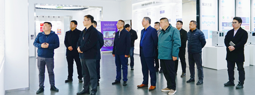 合肥市生態(tài)環(huán)境局黨組書記王煜蒞臨中水三立調研指導